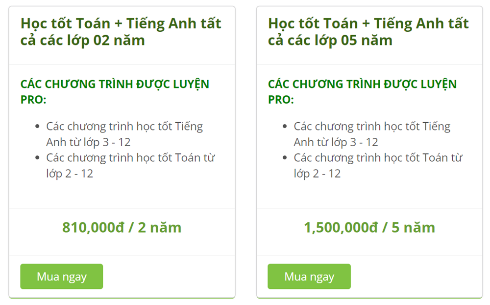 học tốt các lớp